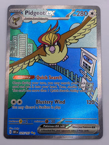 Pidgeot Ex SIR Obsidian Flames NM
