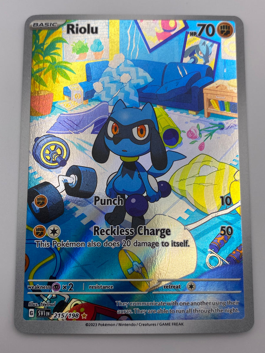 Riolu Illustration Rare Scarlet & Violet NM