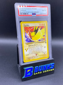 Zapdos Promo Aoki Error PSA 8