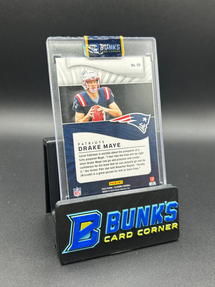 2024 Drake Maye Panini Rc 157/499 Rough Back Corners