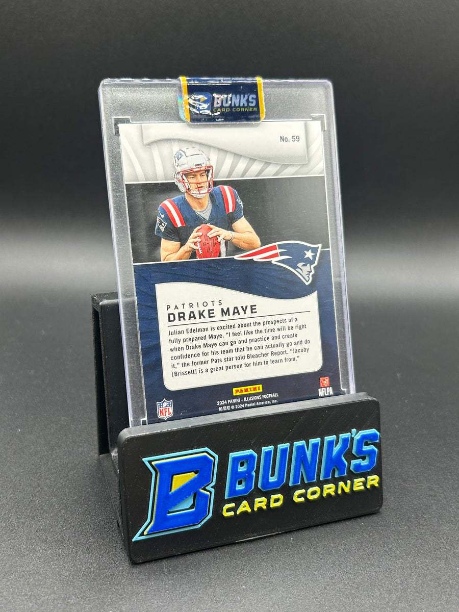 2024 Drake Maye Panini Rc 157/499 Rough Back Corners