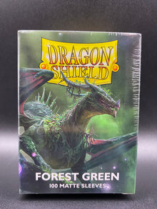 Dragon Shield 100 Sleeves Matte Forest Green
