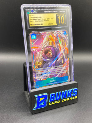 Issho Rare Alt Art Parallel EB04-022 CGC PRISTINE 10