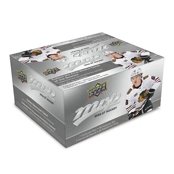 2026-27 Upper Deck MVP Hockey Retail Box