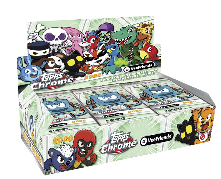 2026 TOPPS Chrome Veefriends Hobby Box - PRESALE (6/10/26 Release)