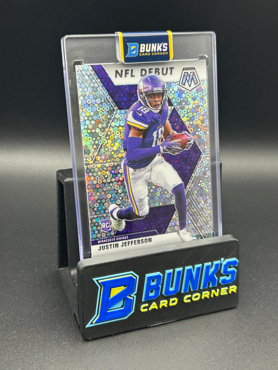 2020 Justin Jefferson Panini Mosaic No Huddle Rc