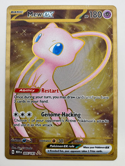 Metal Mew Ex 151 NM