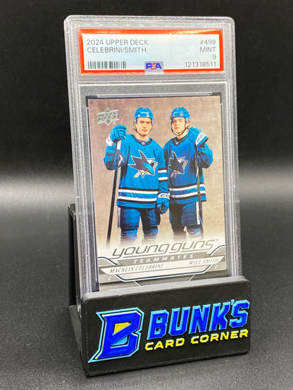 2024 Celebrini & Smith PSA 9