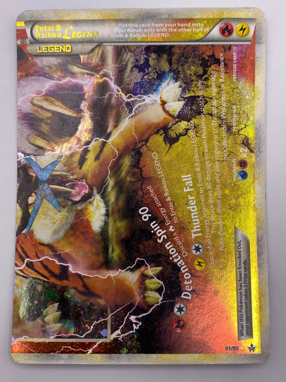 Entei & Raikou Legend (Bottom half) LP