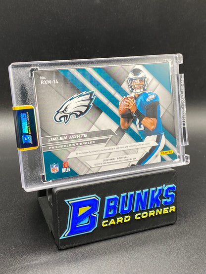 2020 Xr Football Jalen Hurts Patch 7/25 Rc