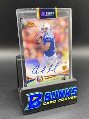 2012 Topps Prime Andrew Luck 22/99 Auto  Rc