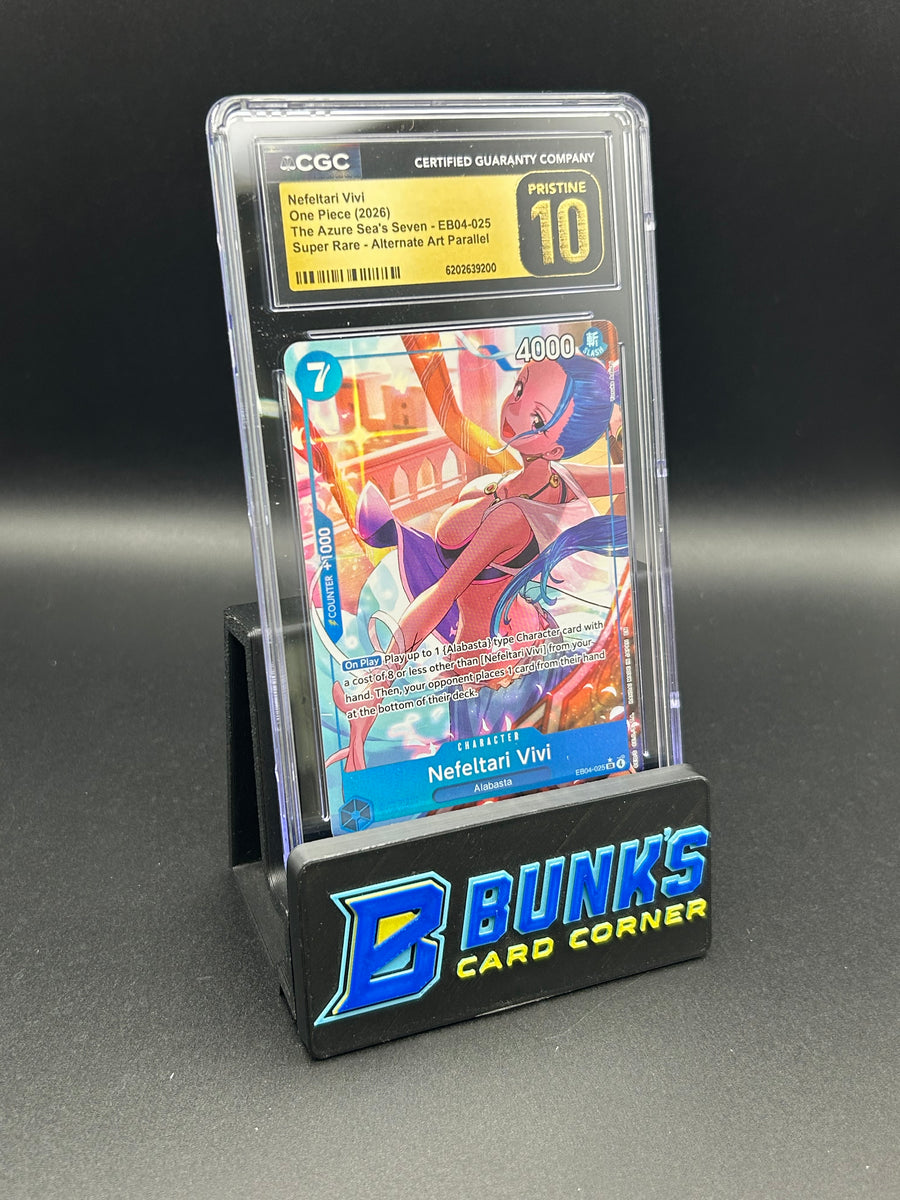 Nefeltari Vivi Super Rare Parallel EB04-025 CGC Pristine 10