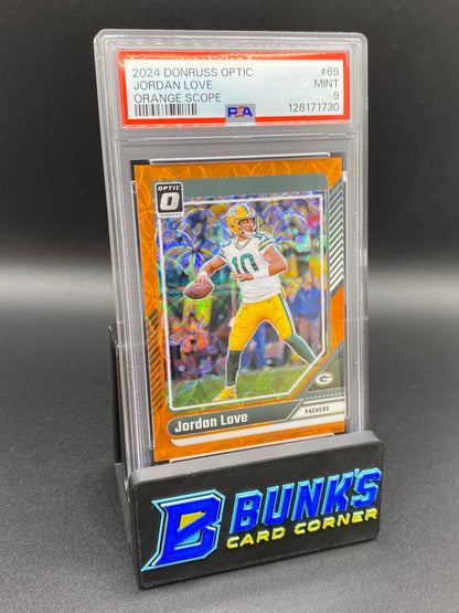 2024 Jorden Love Orange Scope 2/79 PSA 9