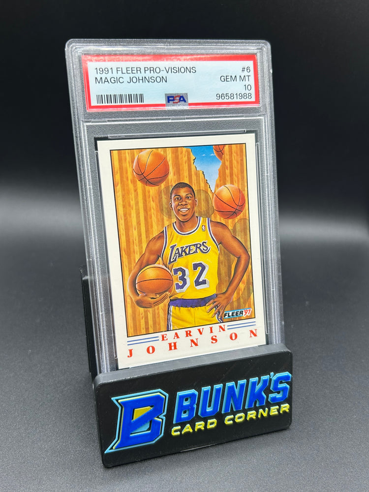 1991 Earvin Johnson Fleer Pro-Vision PSA 10