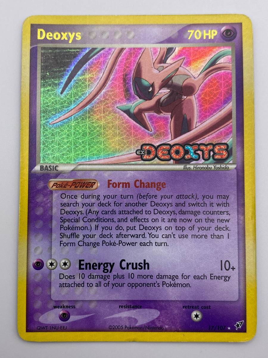 Deoxys Reverse Holo Stamped Deoxys HP