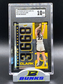 2024 Caitlin Clark Record Breaker SGC 10 (Box B6)