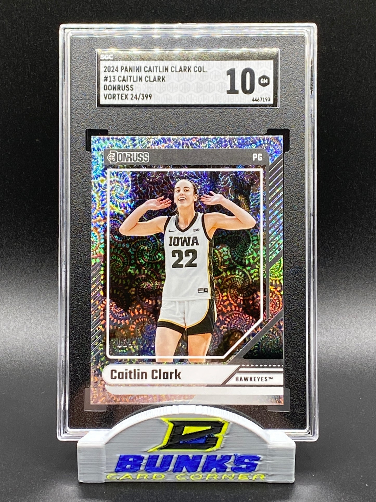 2024 Caitlin Clark Vortex 24/399 SGC 10