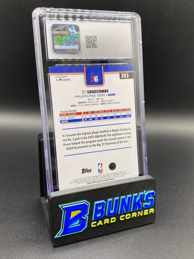 2025-26 VJ Edgecombe CGC 10 Rc