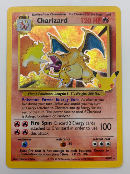 Charizard Holo Celebrations LP