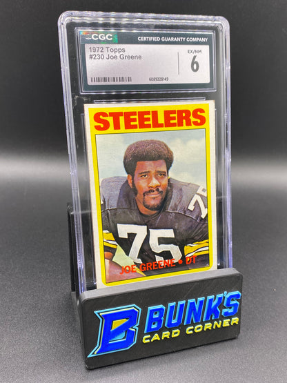 1972 Joe Greene CGC 6
