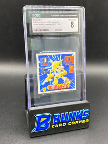 Alakazam Sticker Collection CGC 8 JAPANESE