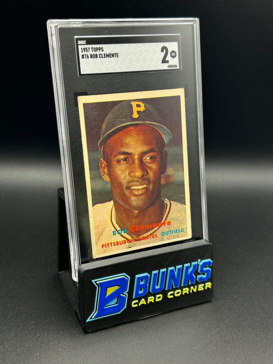 1957 Bob Clemente Topps SGC 2