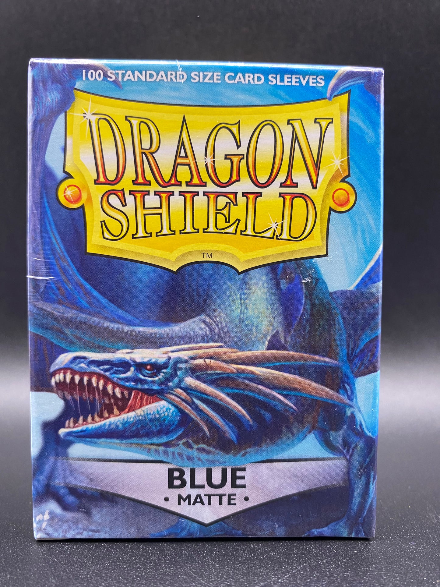 Dragon Shield 100 Sleeves Matte Blue
