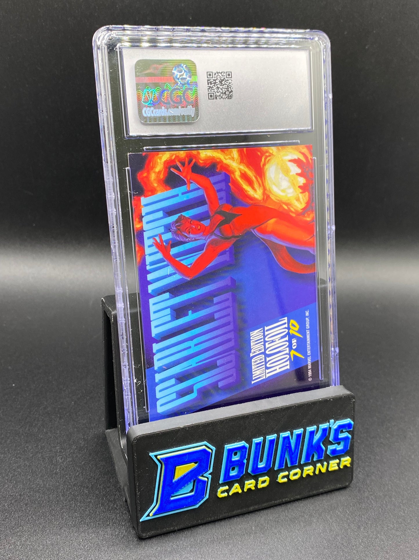 Scarlet Witch Gold Holofoil 7/10 Marvel CGC 7