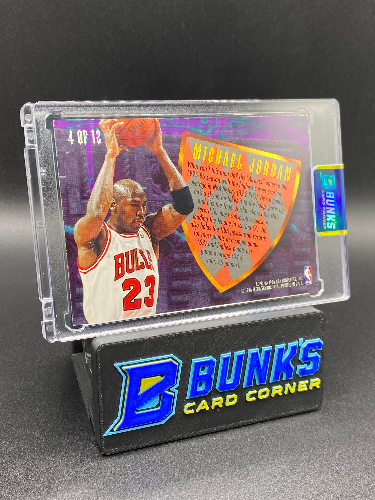 1996 Michael Jordan 4/12 Scoring Kings Ultra