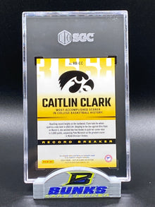2024 Caitlin Clark Record Breaker SGC 10 (Box B6)