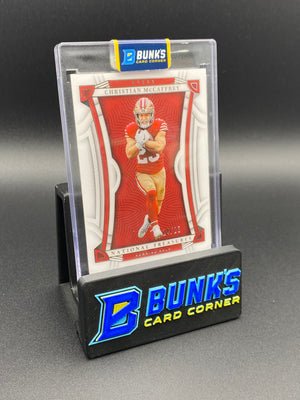 2022 Christian McCaffrey National Treasures 14/25