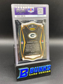 2020 Jordan Love Die-Cut Red Prizm Rc PSA 9