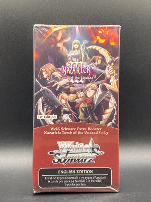Nazarick Comb of the Undead Weis Schwarz Booster Box Vol. 3