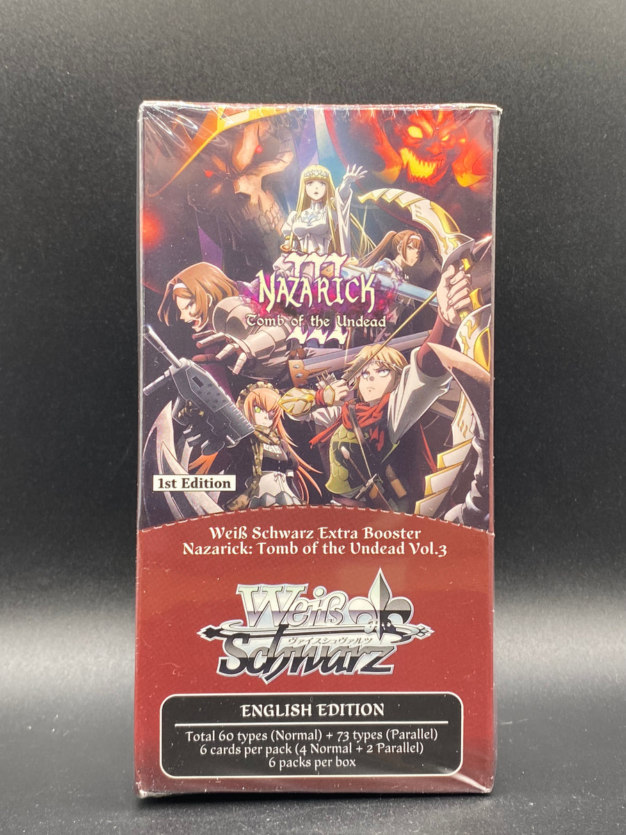 Nazarick Comb of the Undead Weis Schwarz Booster Box Vol. 3