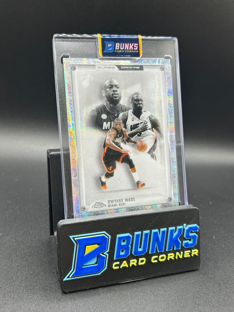 2026 Dwayne Wade Topps Chrome Glass Canvas SSP