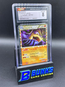 Machamp Prime Holo Triumphant CGC 8