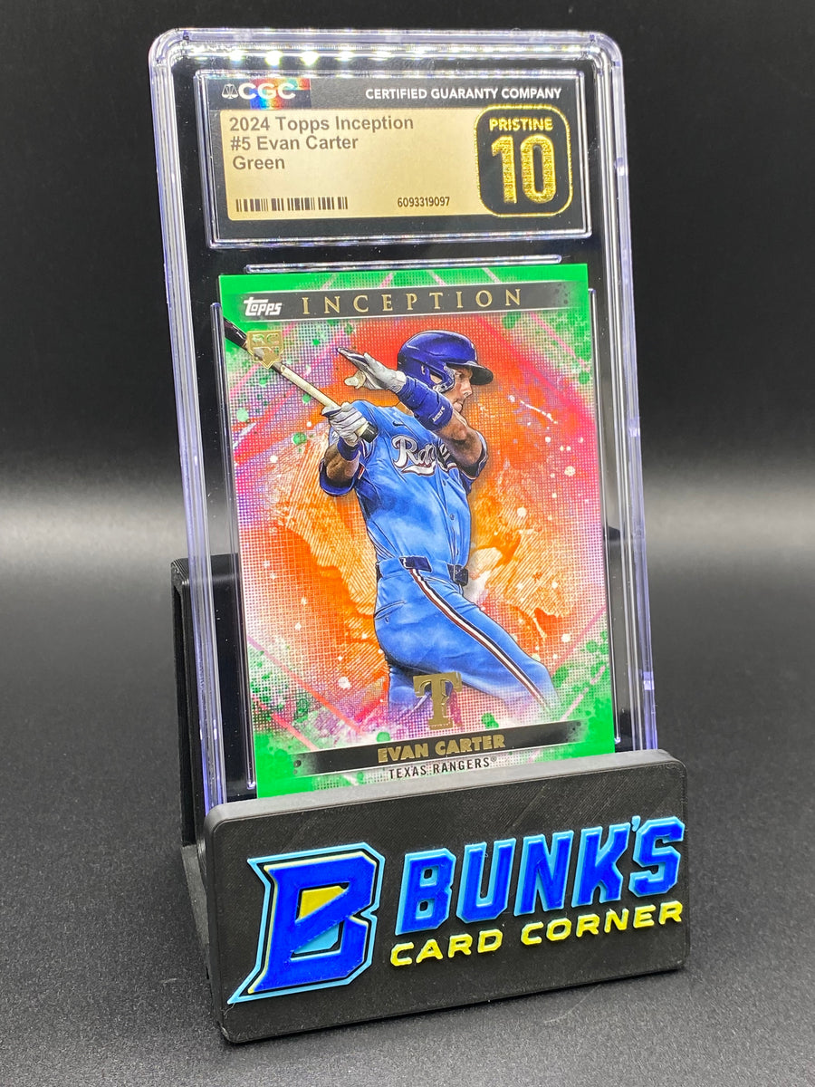 2024 Evan Carter Green CGC PRISTINE 10 Rc
