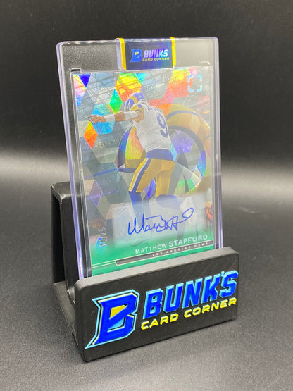 2025 Matthew Stafford Photogenic Auto 14/25
