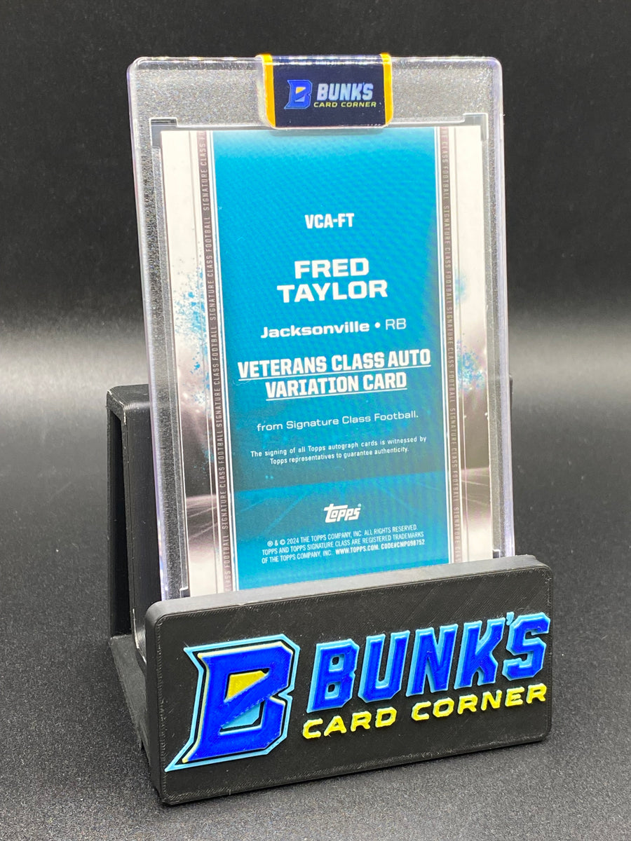 2024 Fred Taylor Auto 30/50 Topps