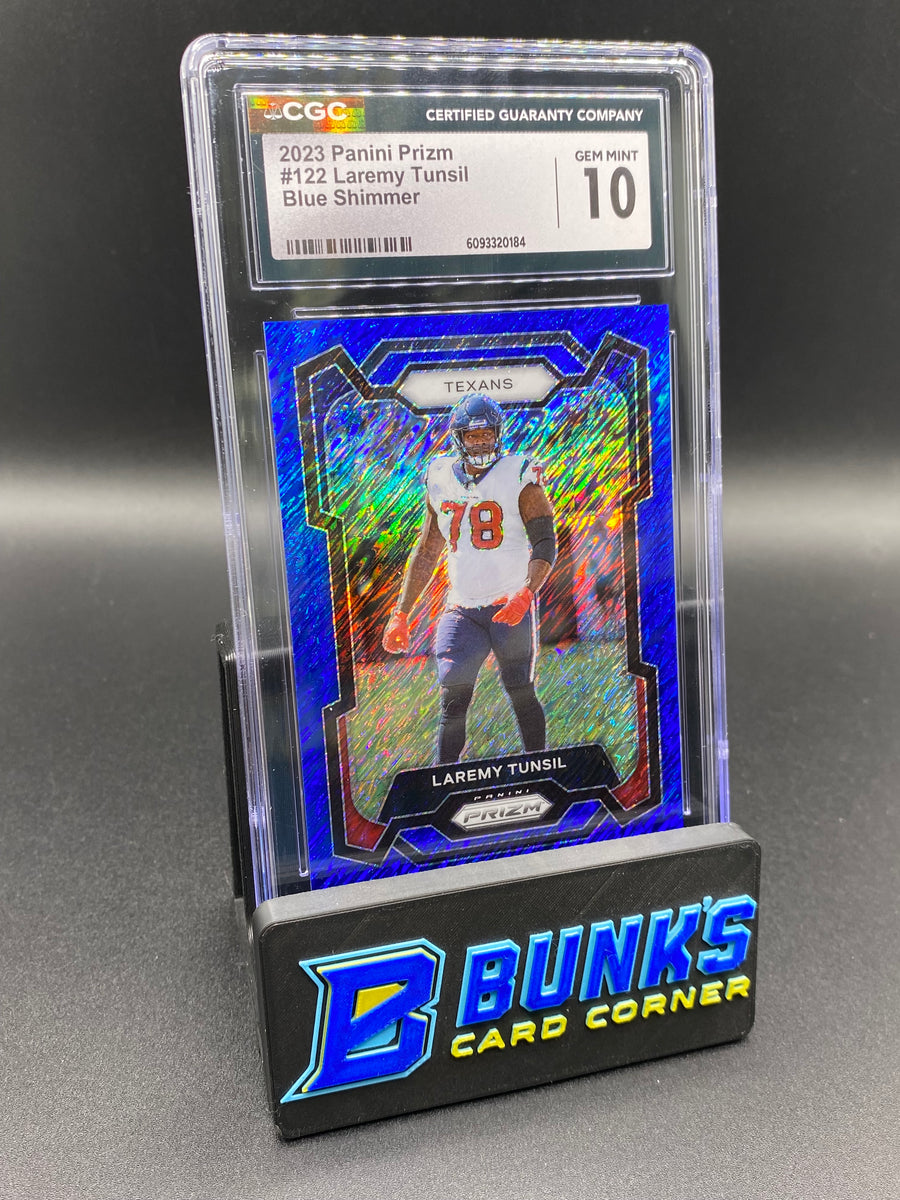 2023 Laremy Tunsil Blue Shimmer 7/25 CGC 10