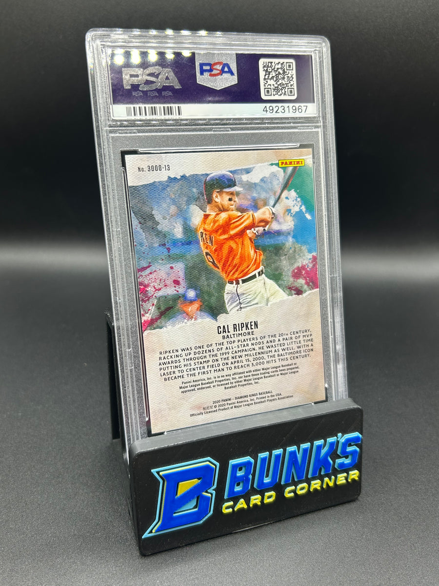 2020 Cal Ripken Panini DMD Kings The 3000 "Iron Man" PSA 10