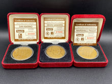 Marshall Faulk, Deion Sanders, & Dan Marino Bronze Mint-Coins