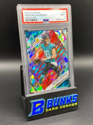 2022 Trevor Lawrence Fire & Ice 38/50 PSA 9