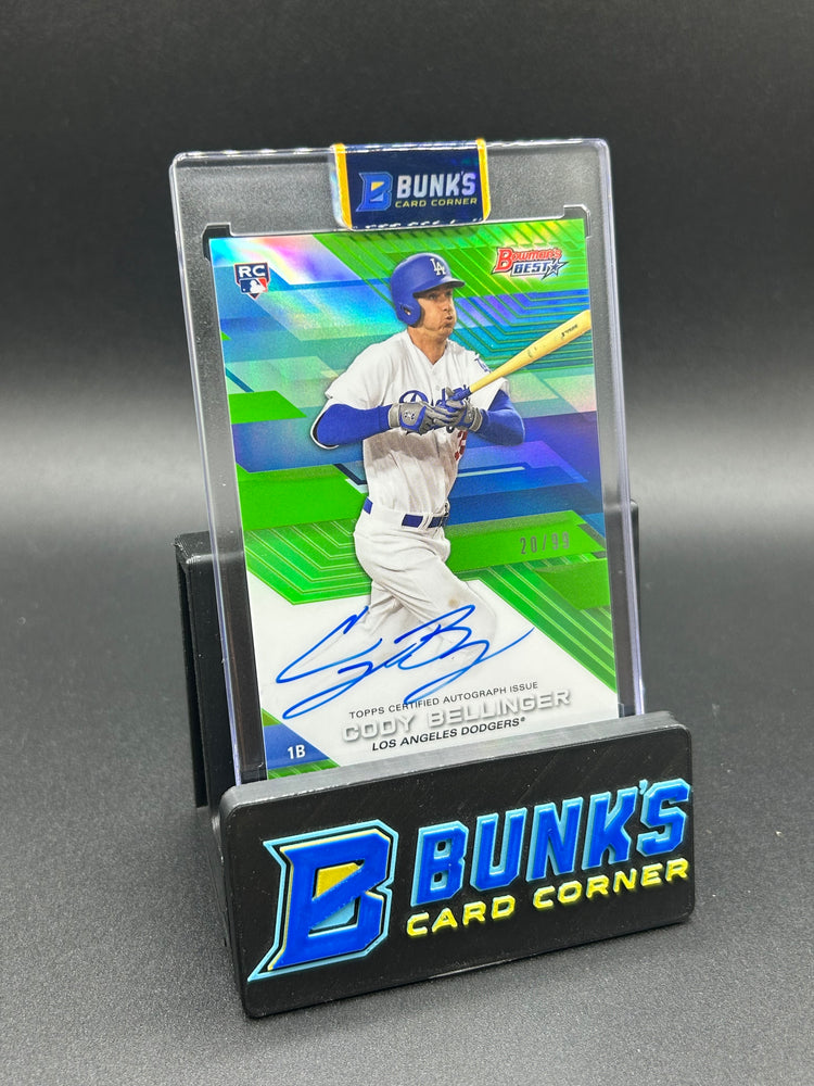 2017 Cody Bellinger Bowsman's Best Rc Auto 20/99