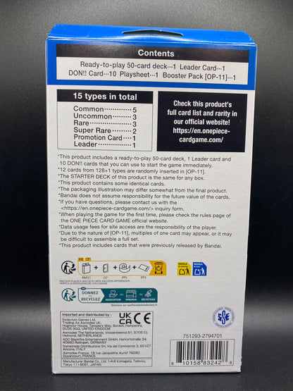 One Piece Starter Deck Blue Buggy