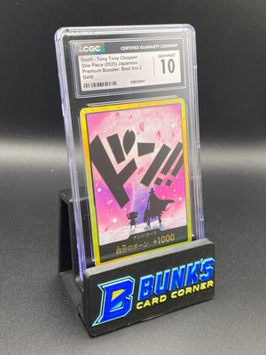 Don!! Tony Tony Chopper Gold CGC 10 Japanese