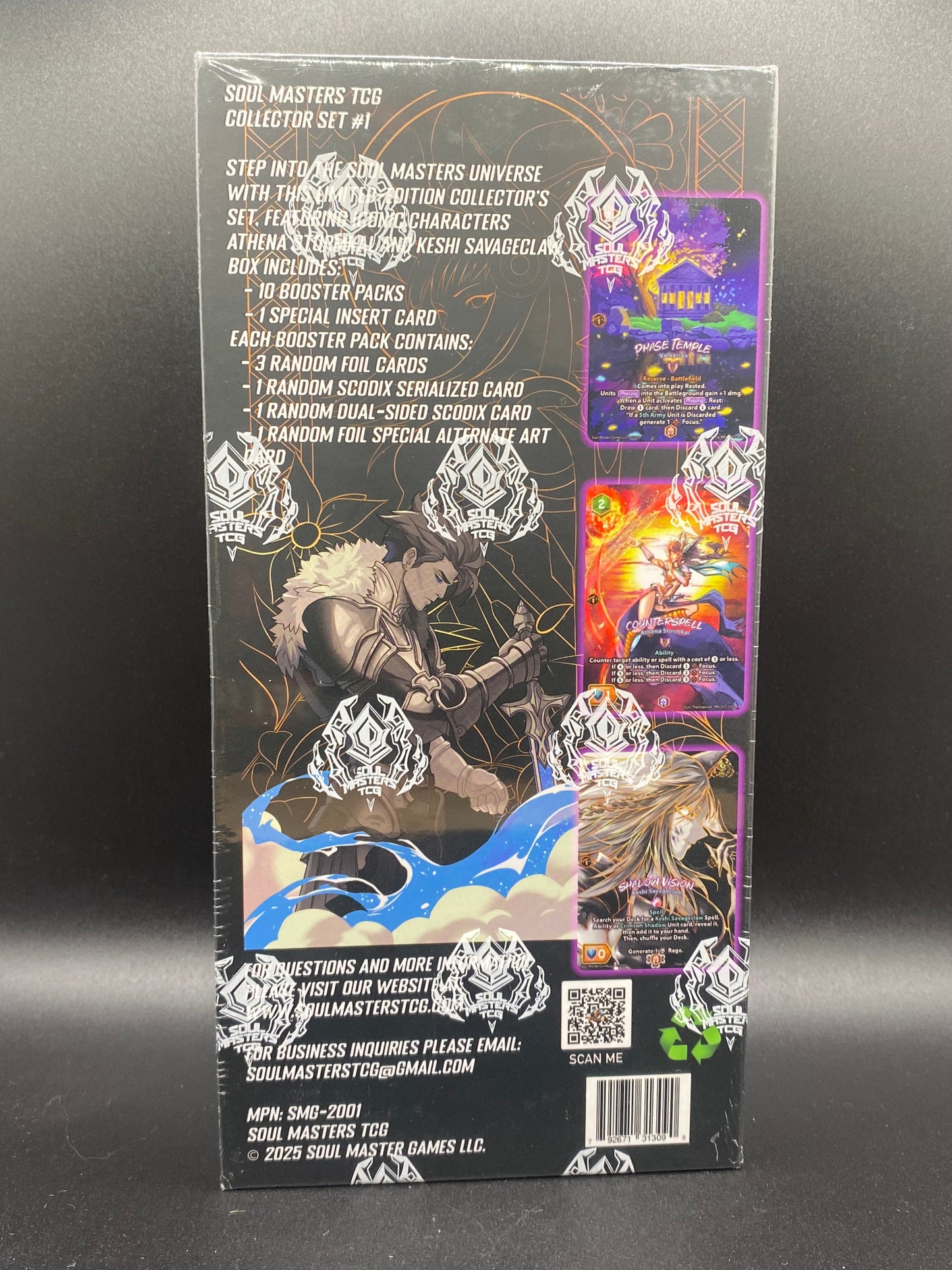 Soul Masters TCG Awakenings Collector Set 1 Athena Stormkal & Keshi Savageclaw