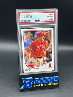 2013 Mike Trout Topps PSA 10