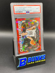 2024  Caitlin Clark Campus Legend Red Ice PSA 9