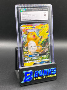 Raichu Gx Shining Legends CGC 9